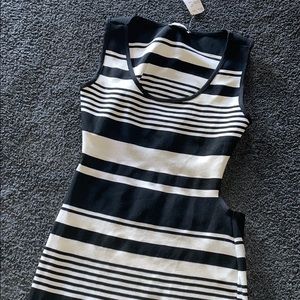 Stripe body dress